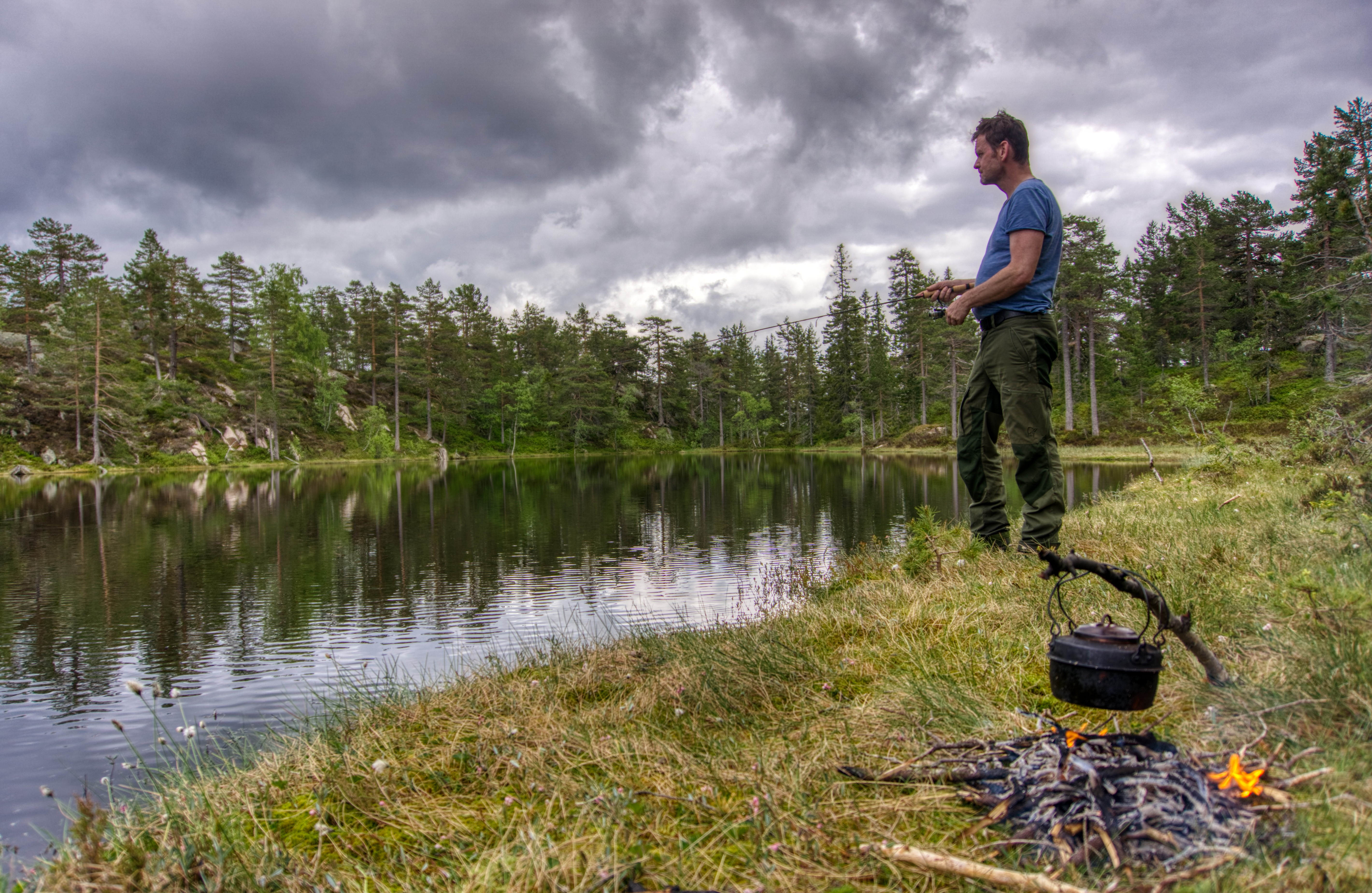 Fiske ved Trytetjern