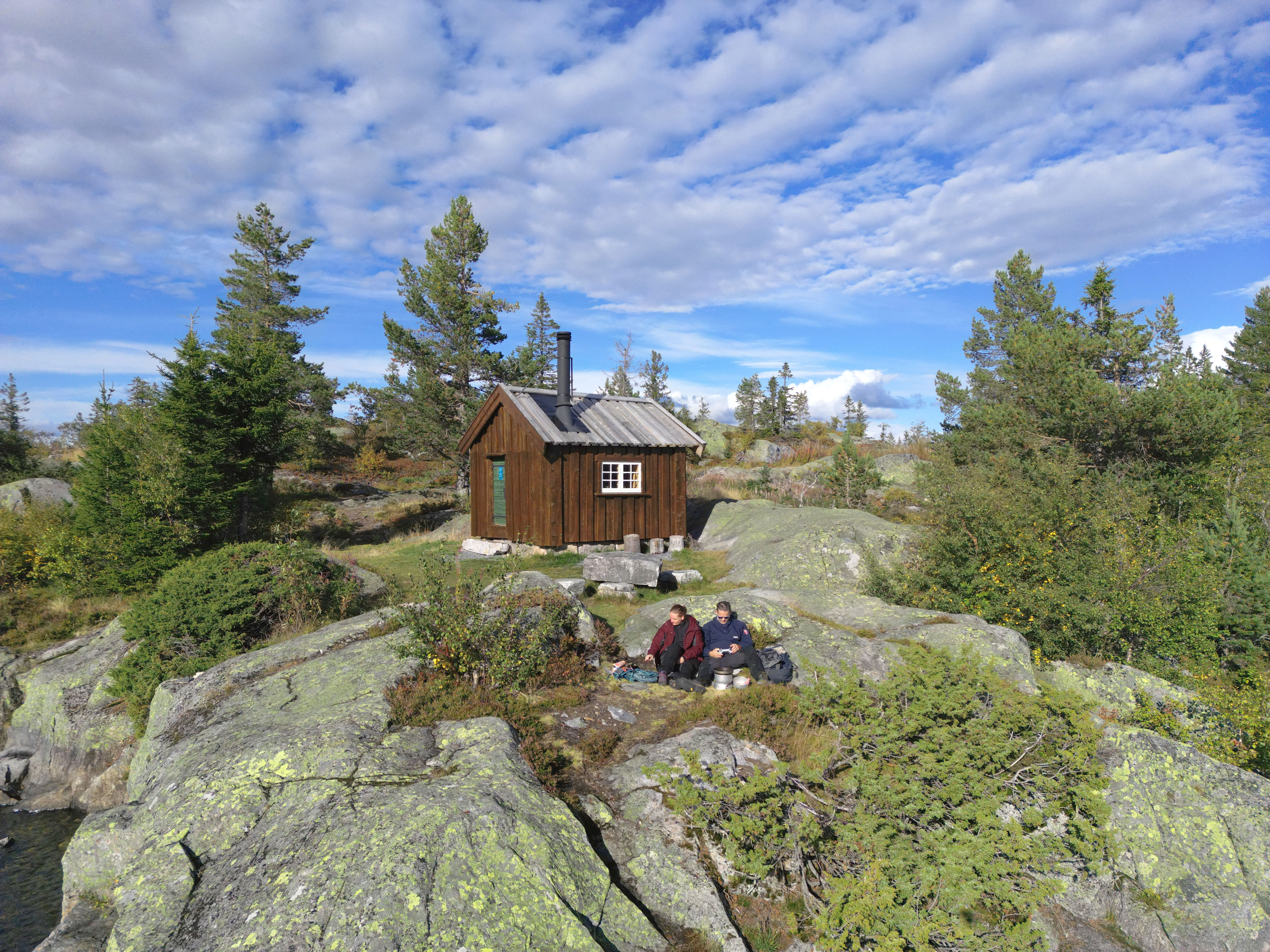 Kongensdam - åpen hytte i Kongsberg