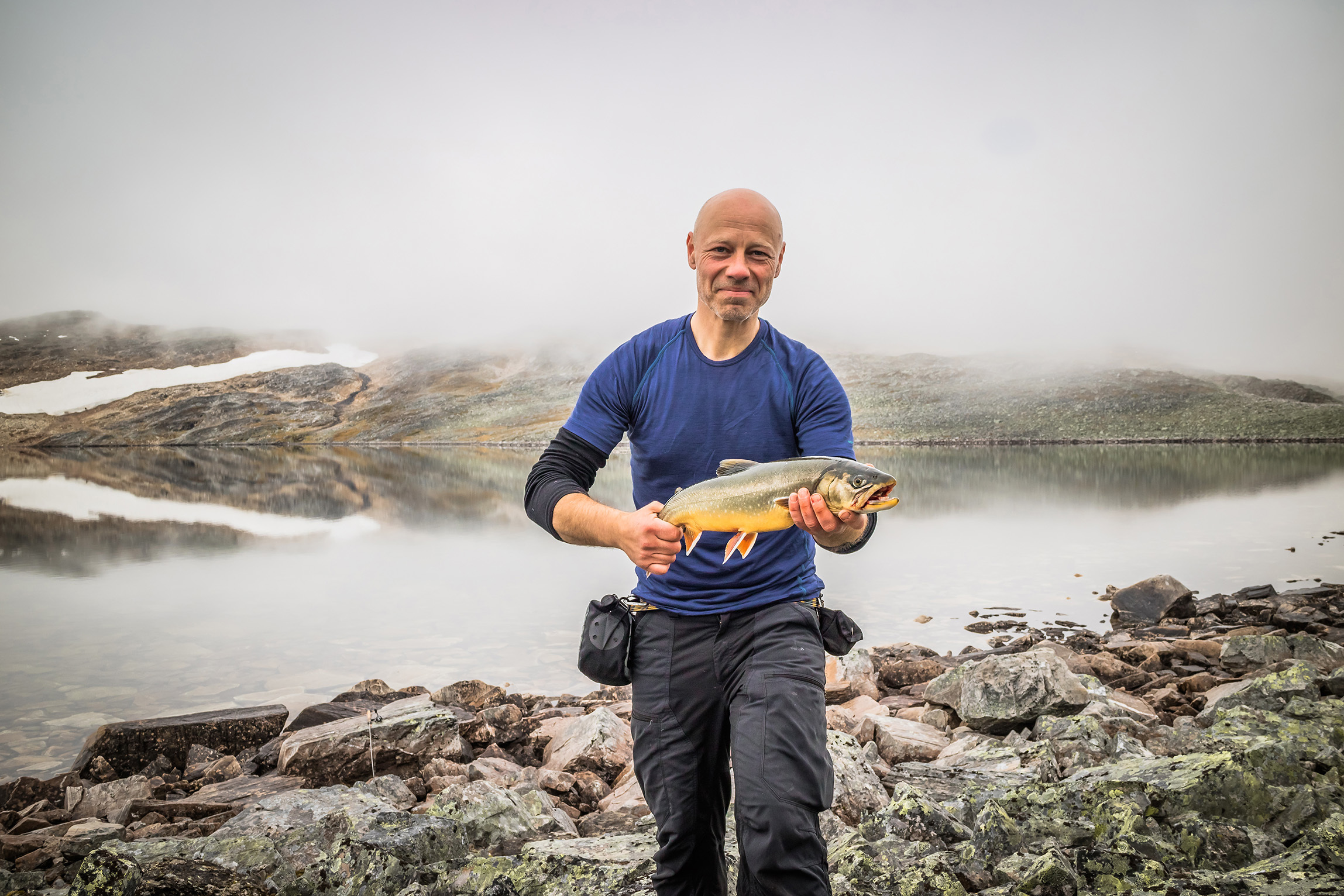 Røyefangst i Kvænangen