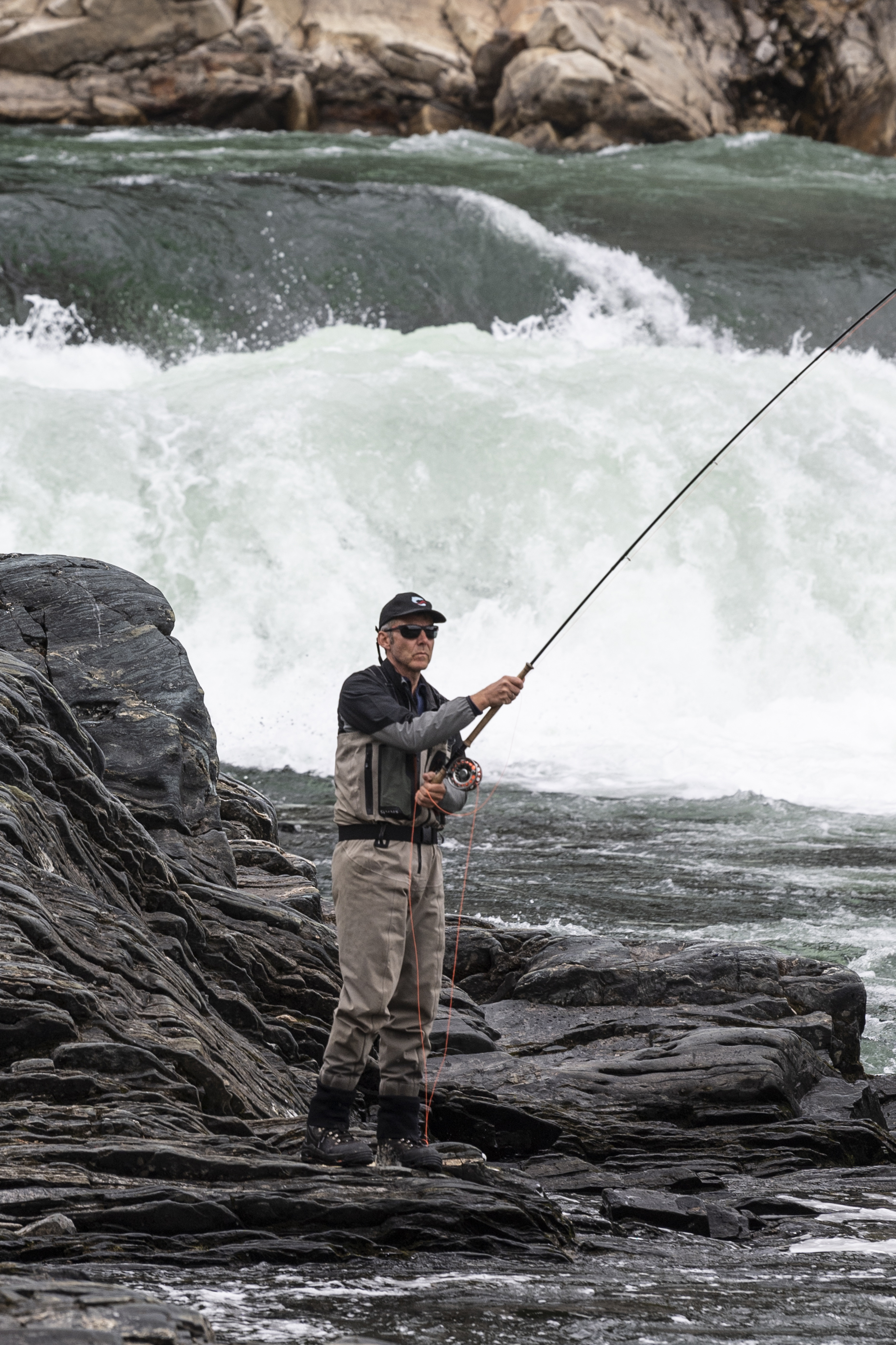 Fra elva Vefsna på Helgeland