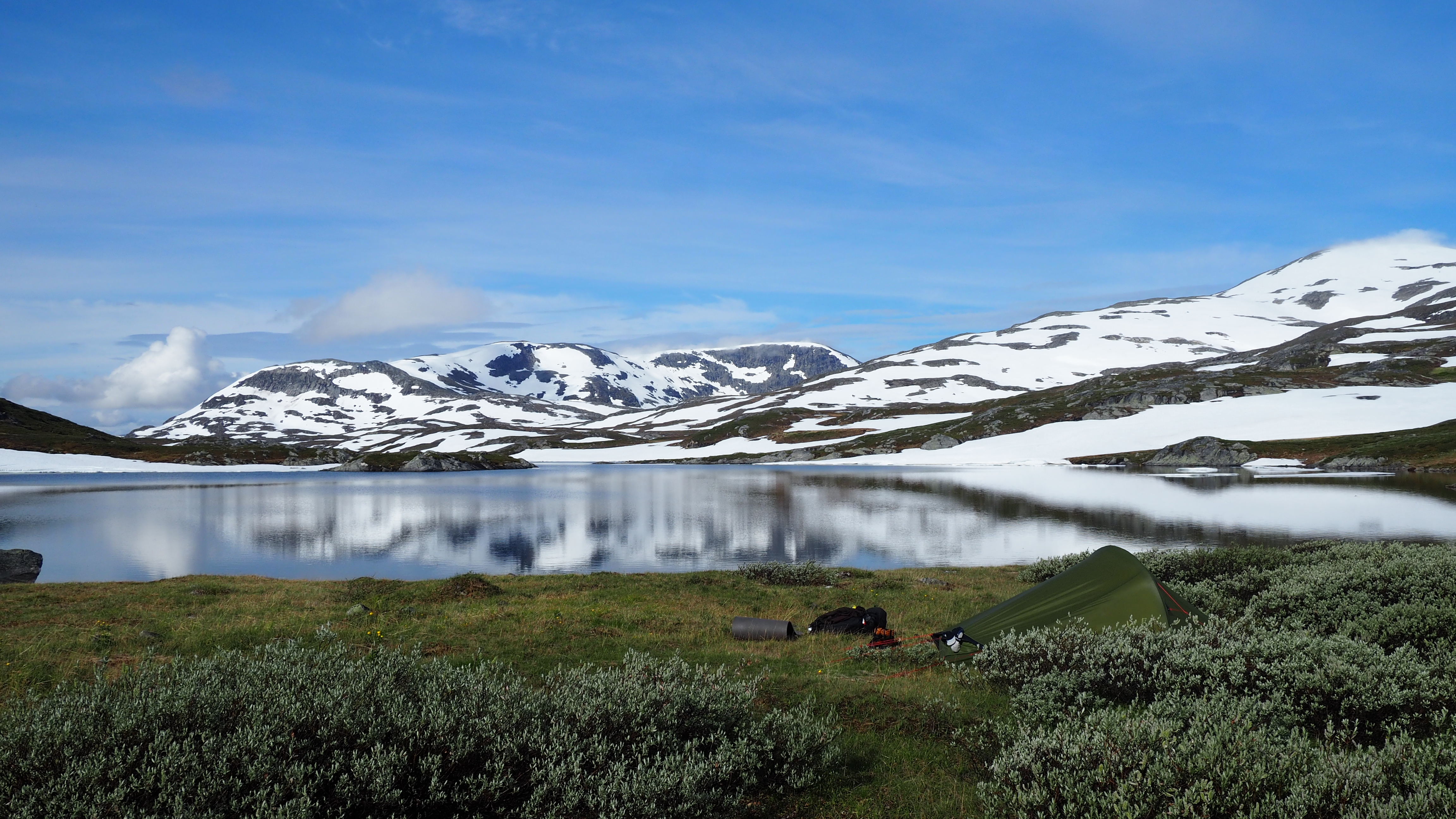Kvepsendalstjønna i  Virvassdalen