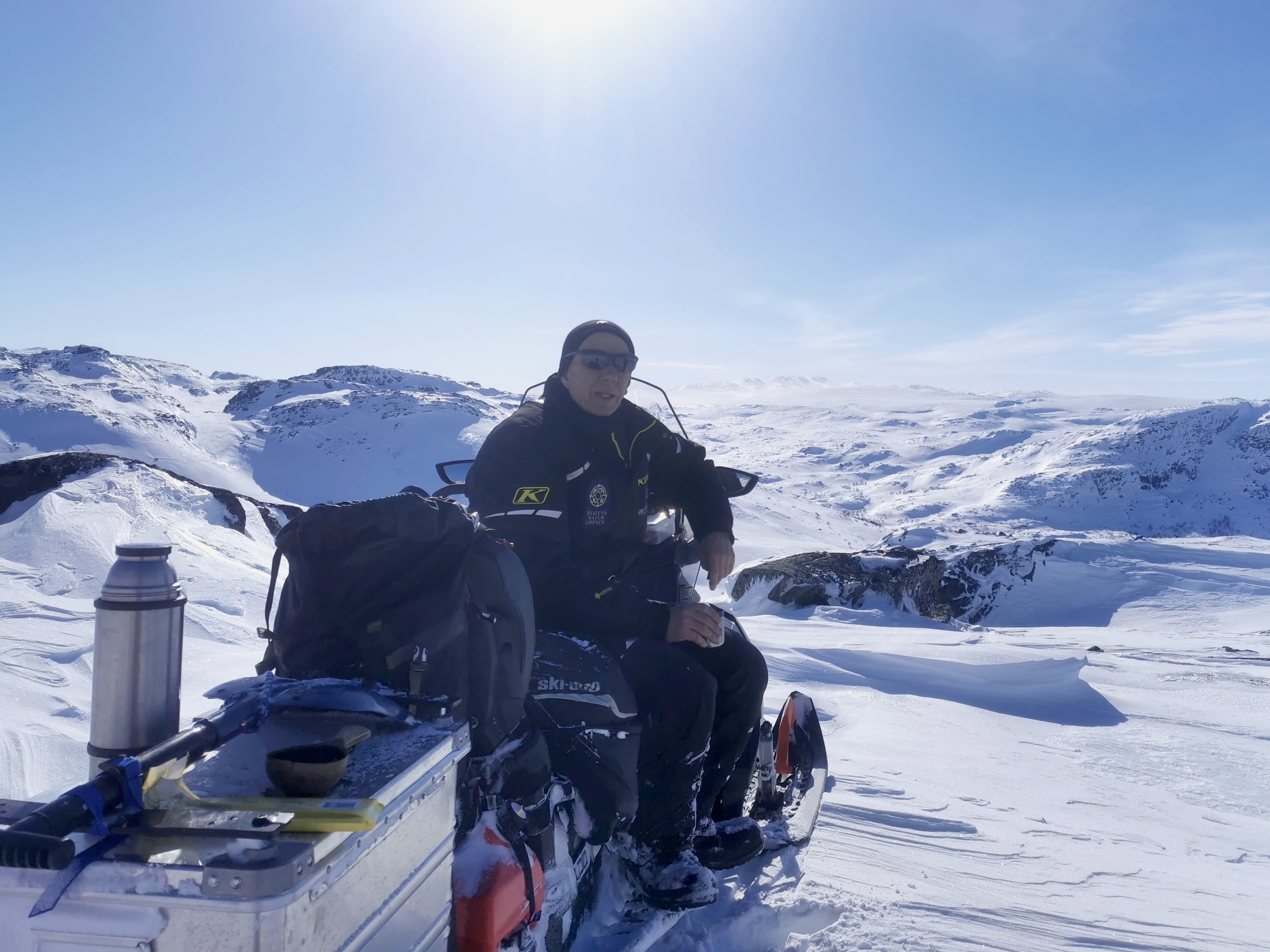 En fin dag på jobben for Kjetil Bjørklid- utmarkskonsulent i Statskog Fjelltjenesten
