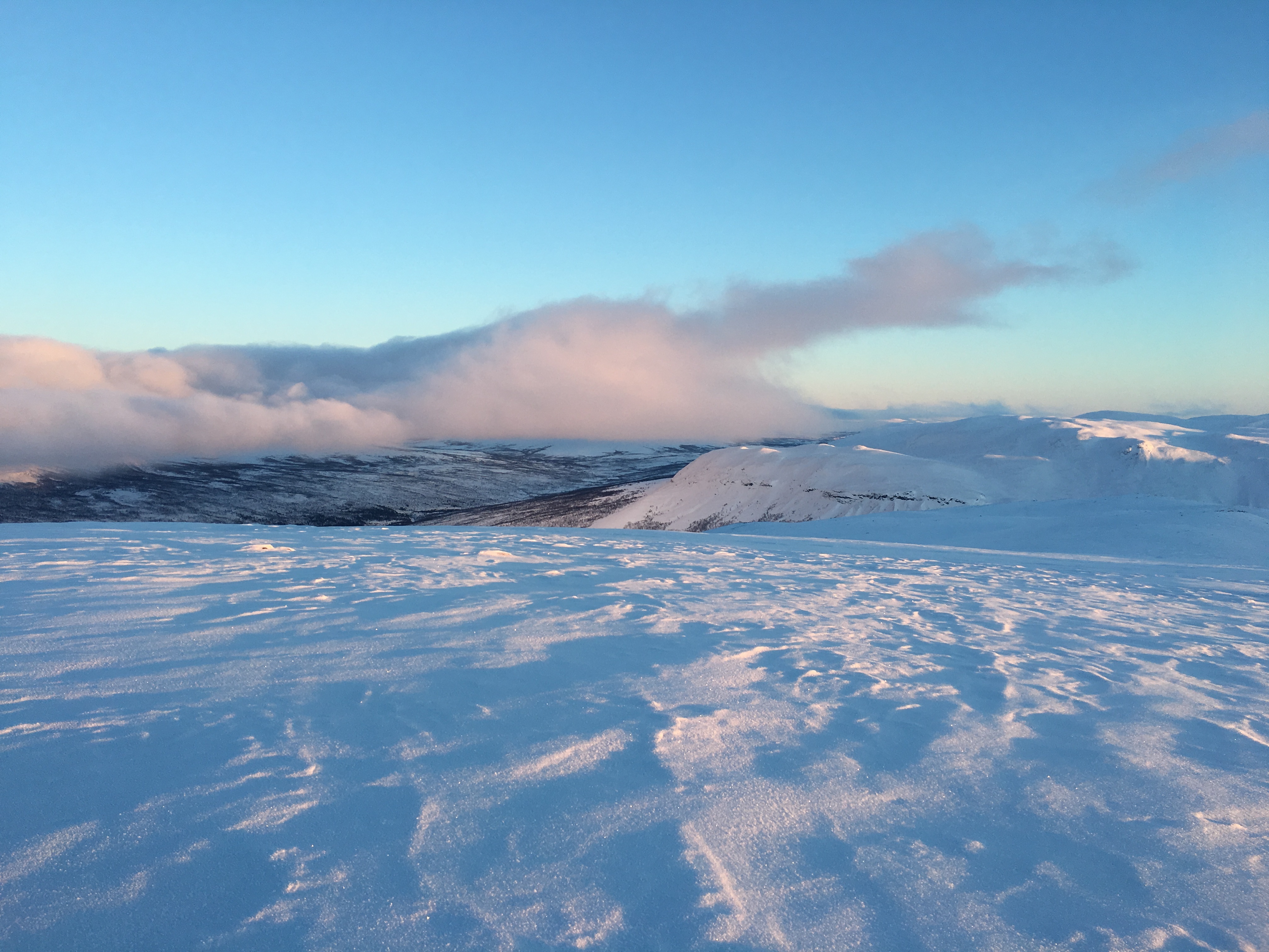 Fra Dreggfjellet mot Navsti og Havga