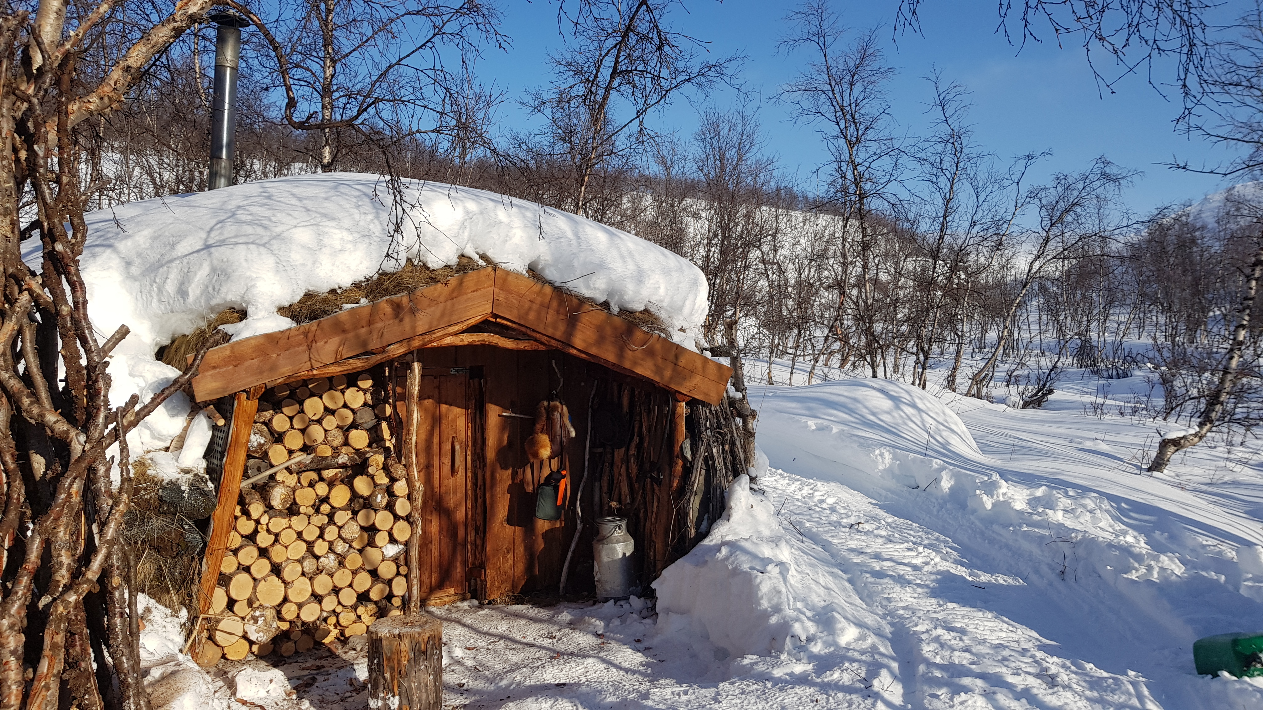 Arturgammen - ei åpen bu i Reisa nasjonalpark