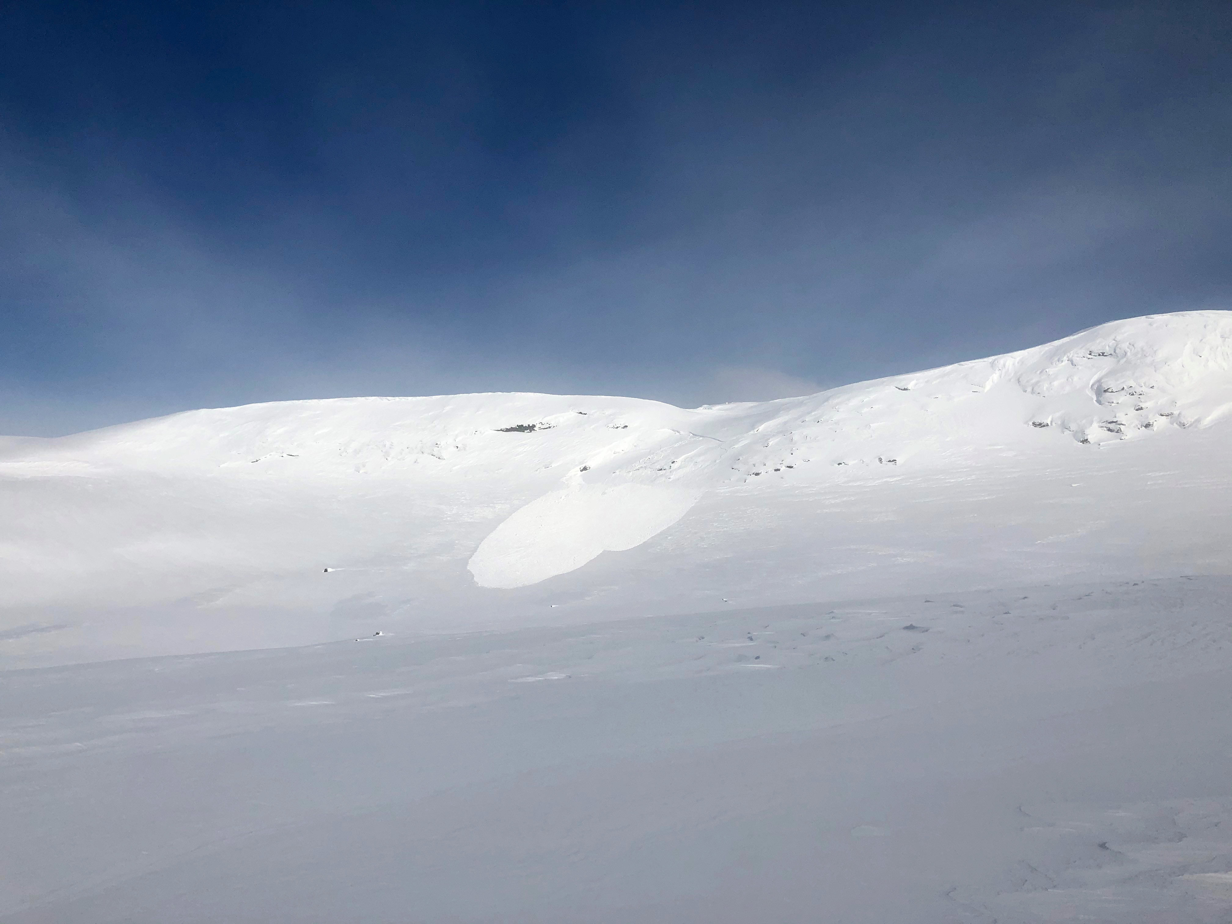 Snøskred i Børgefjell