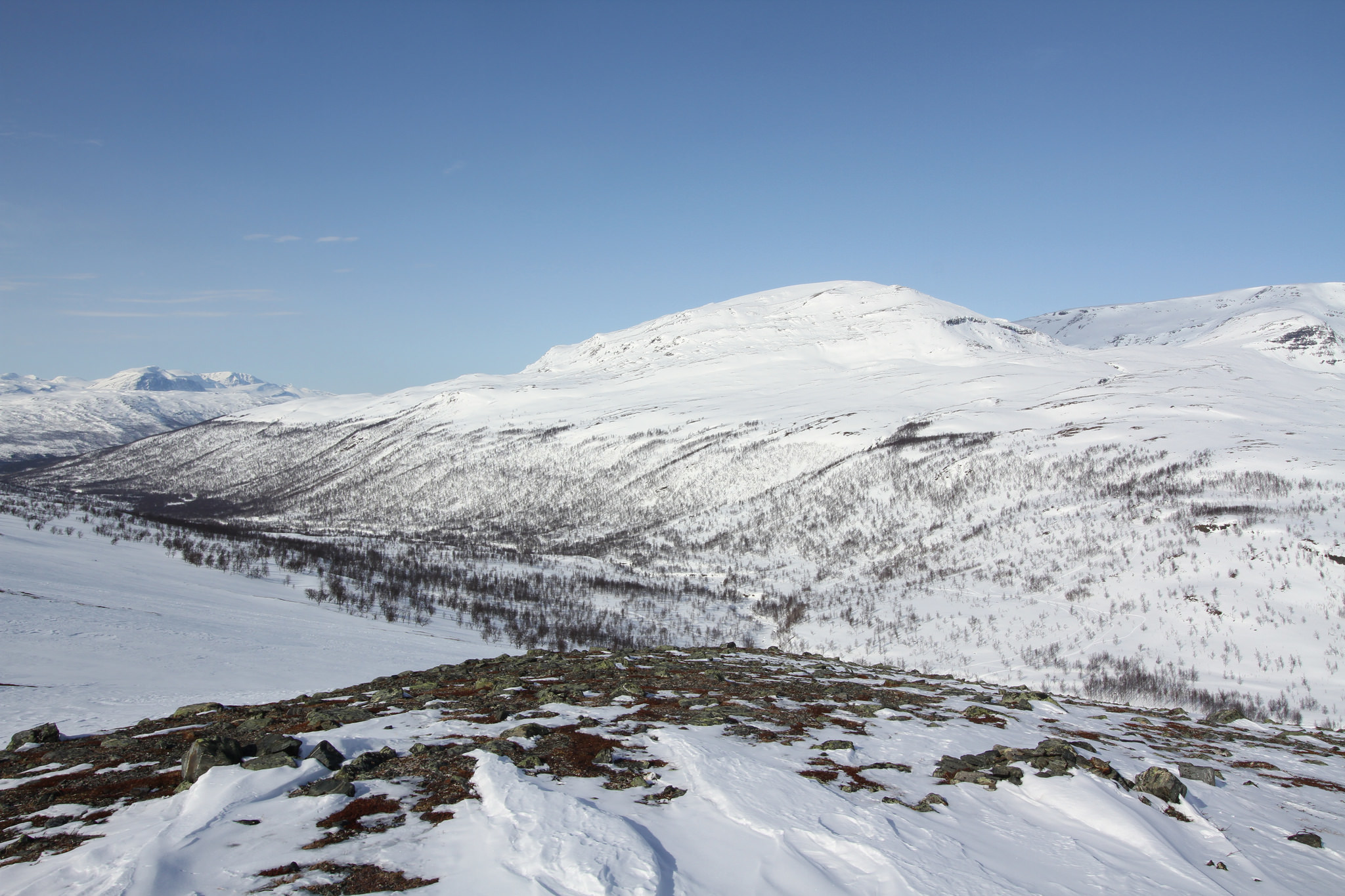Fra Trolldalen mot Reiersdalen i Troms