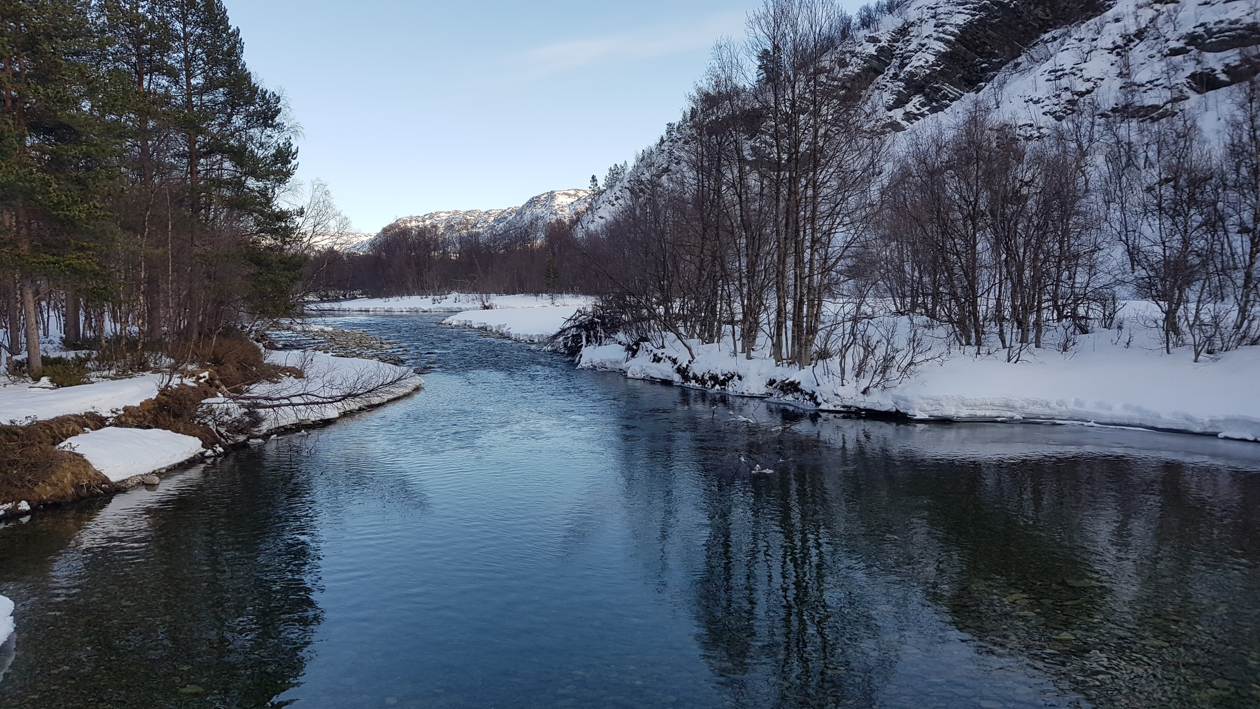 Kvænangselva ved Dalstuene
