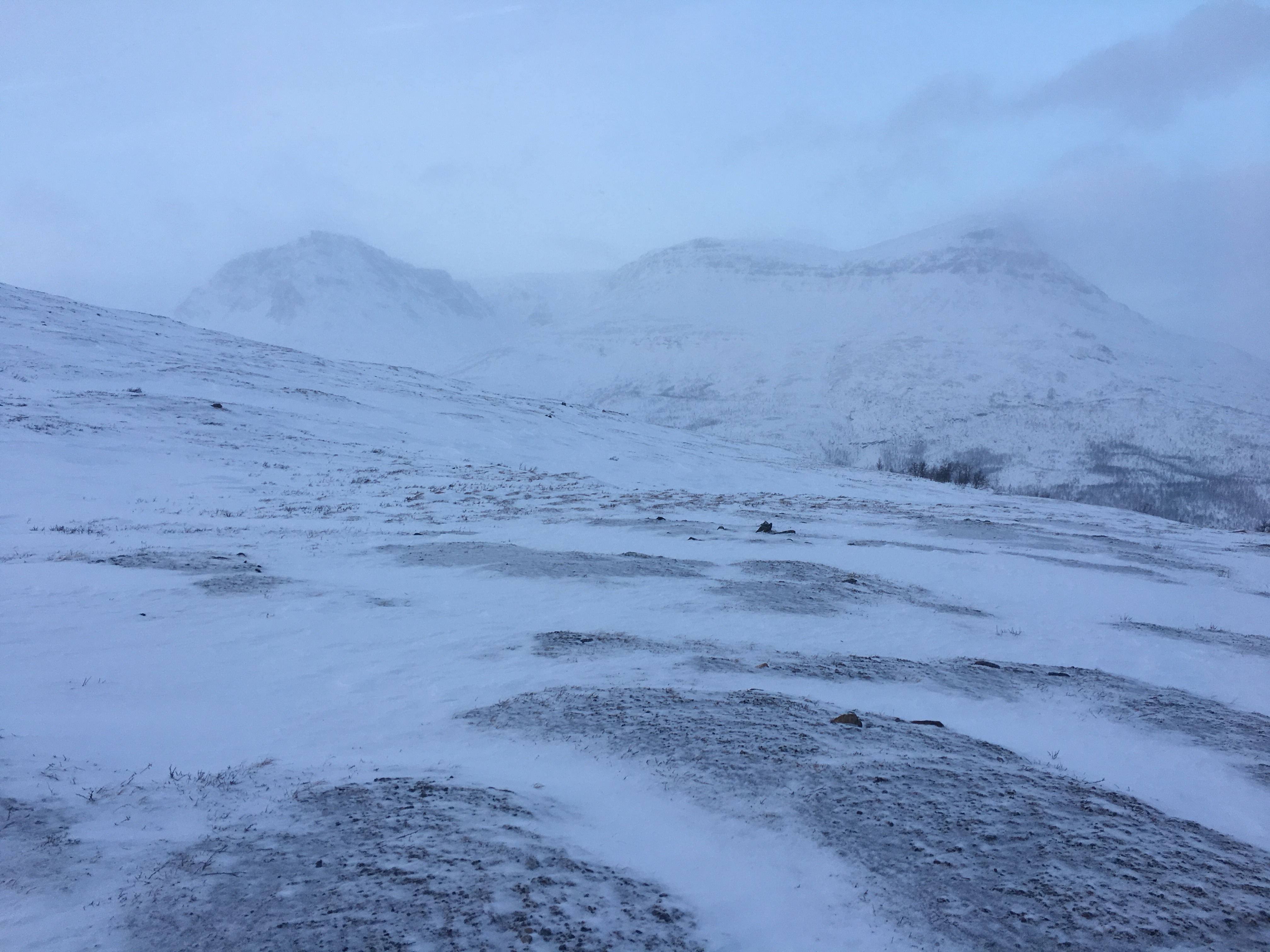 Fra Bangfjellet mot Høgskardtind