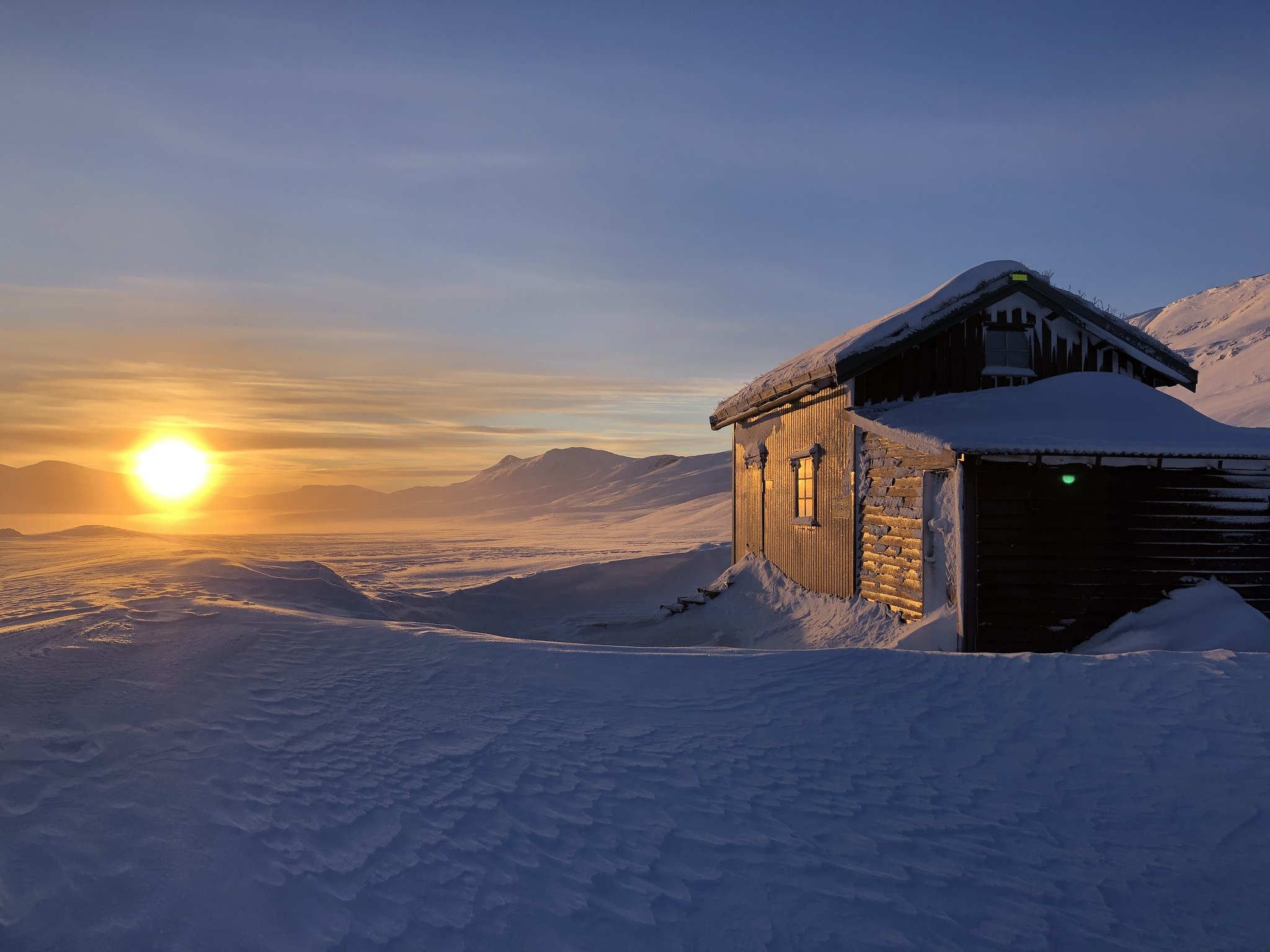Midtistua på Saltfjellet