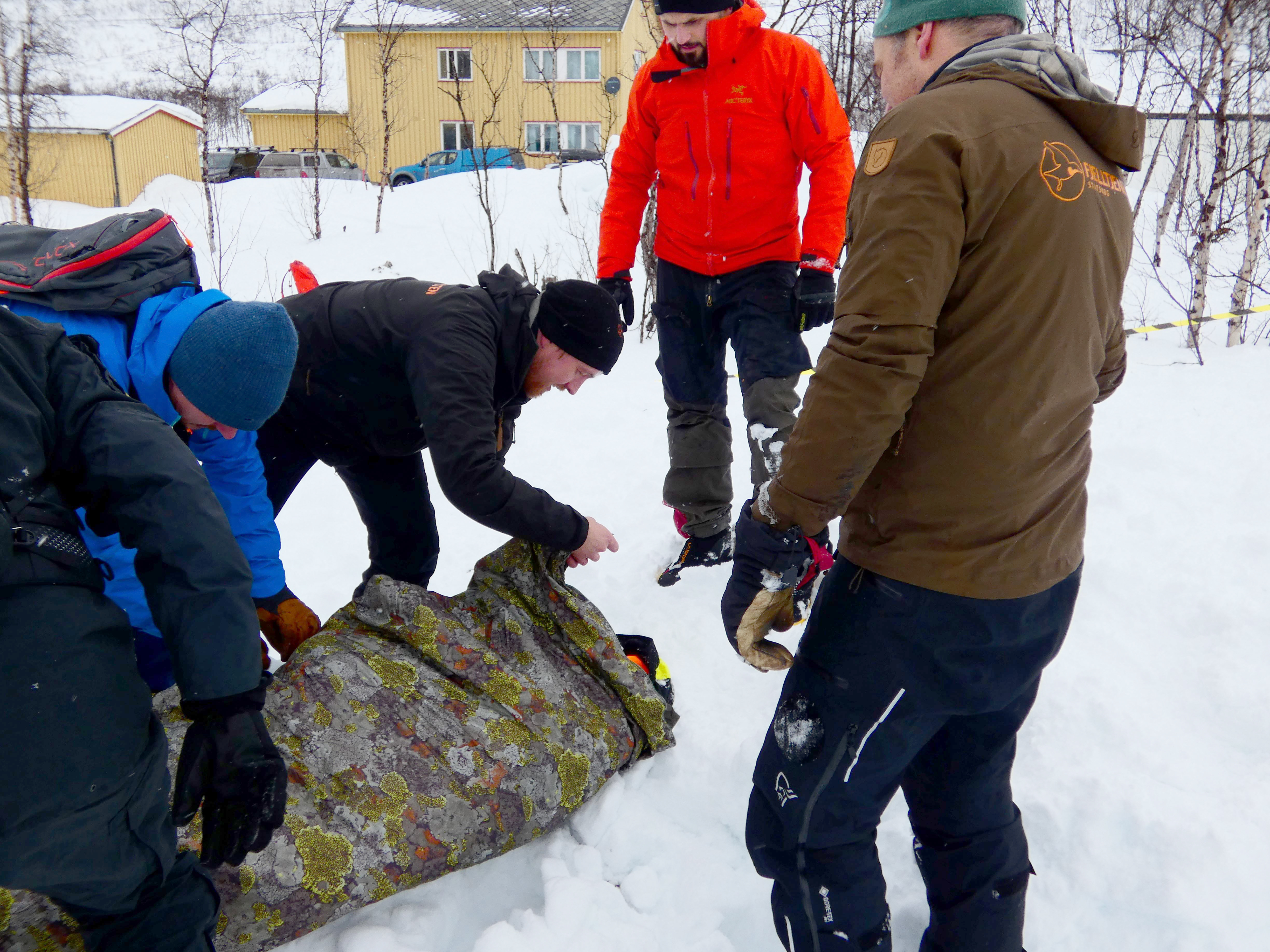 Ivaretakelse av skredtatt