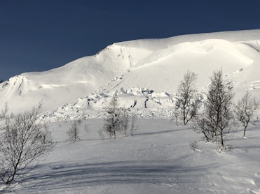 Is og snøforhold i fjellet i Nordland og Troms per 27. februar 2020