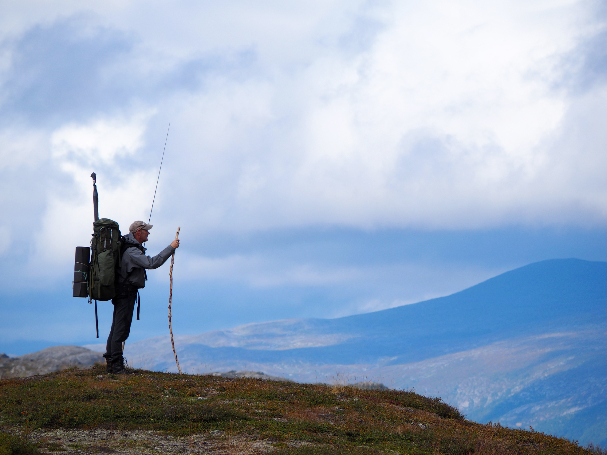 På tur i Virvassdalen