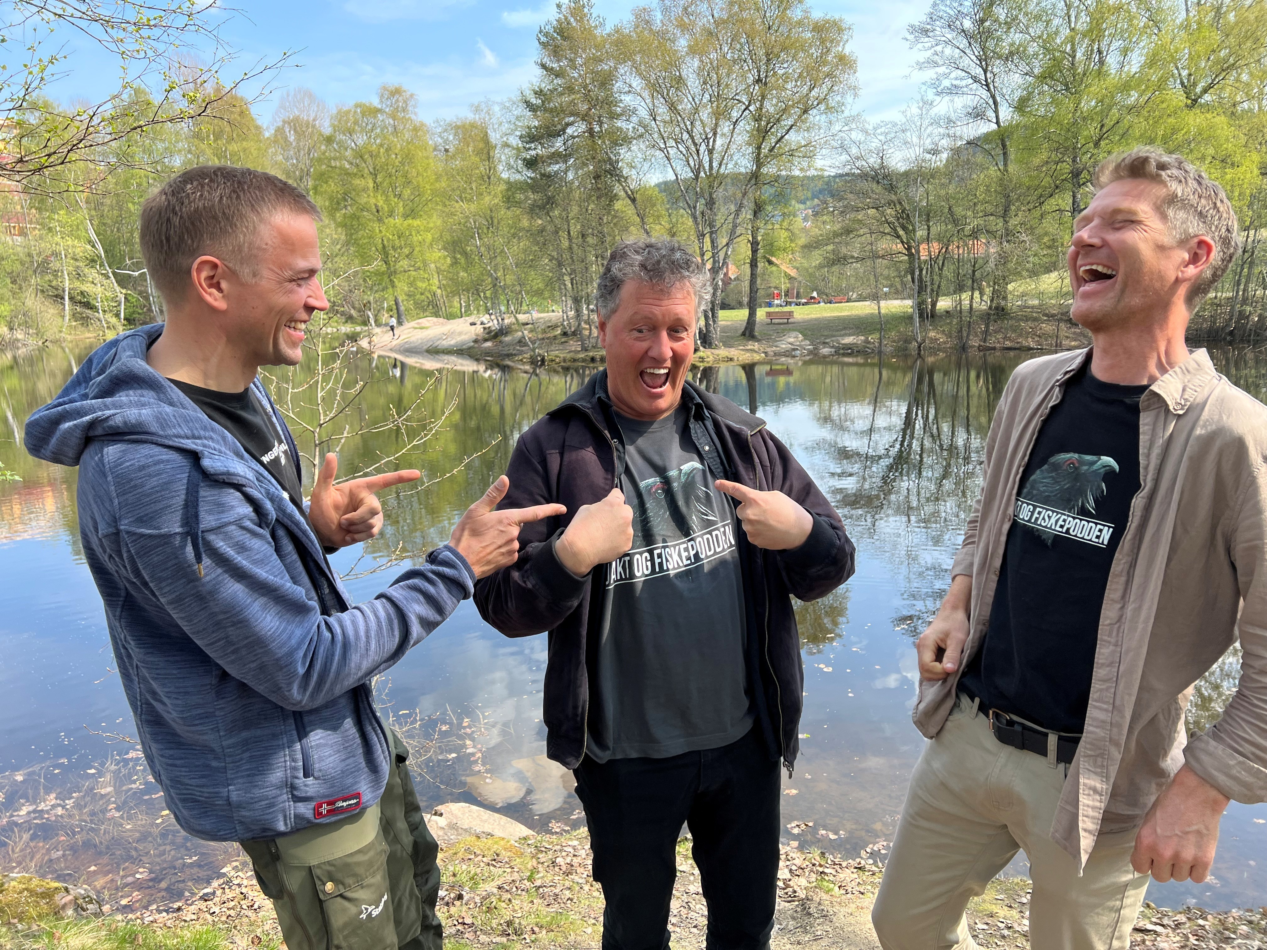 Medlemmene i podcasten: Jo Inge Breisjøberget, Espen Farstad og Trond Gunnar Skillingstad