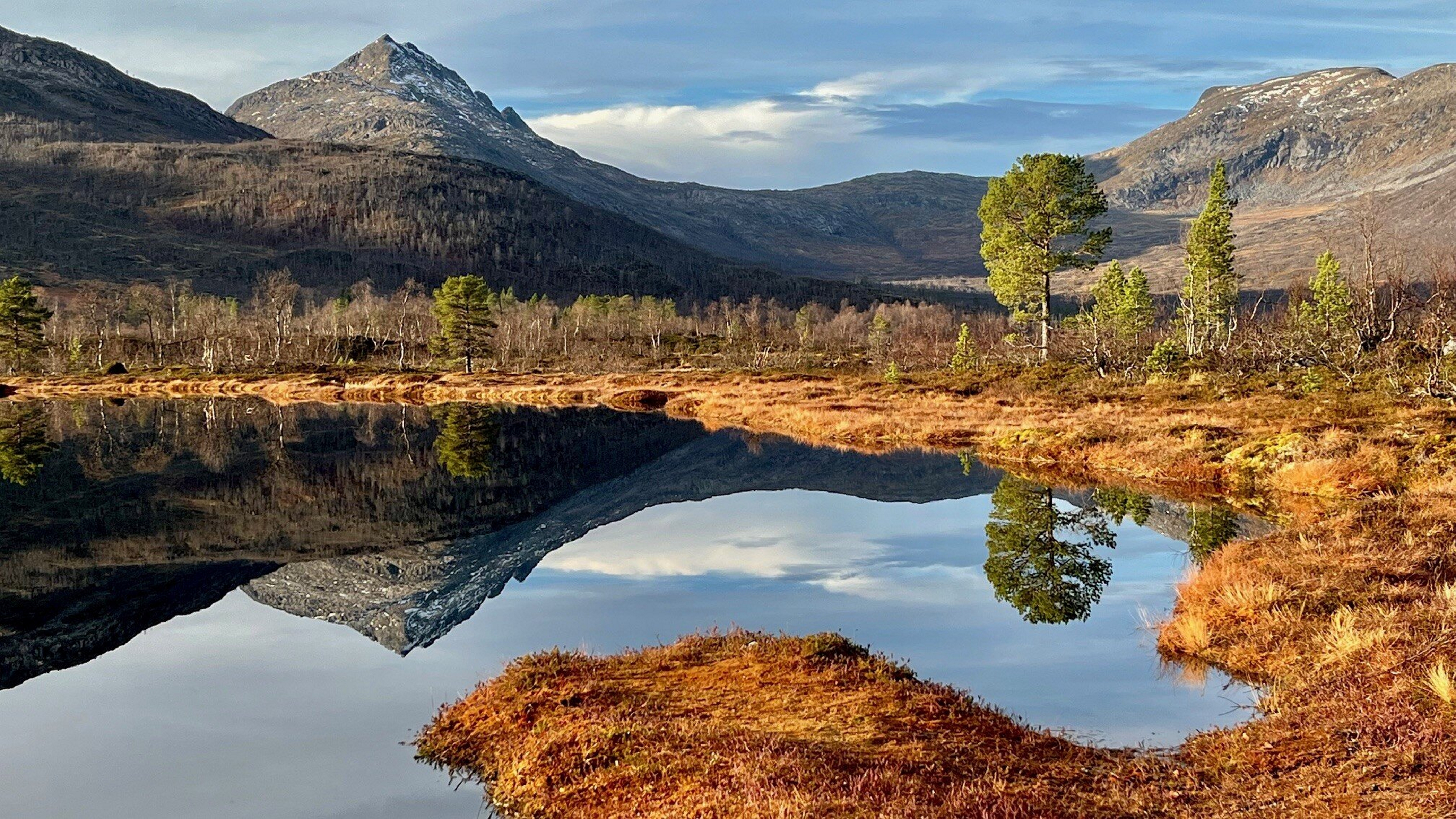 Myklenesåsen i  Ånderdalen på Senja