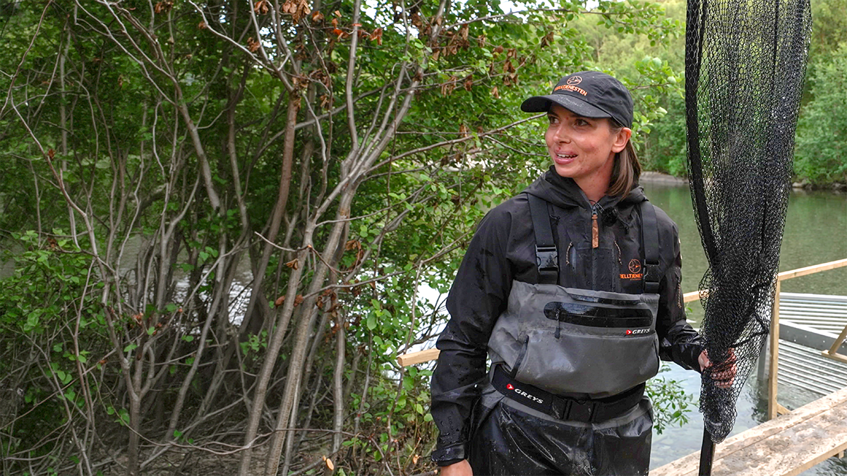 Anna Maria Øvergård i Med naturen som arbeidsplass