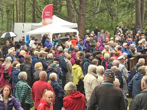 Skogvokterdagen på Skogvoktergården i Storjord - publikum