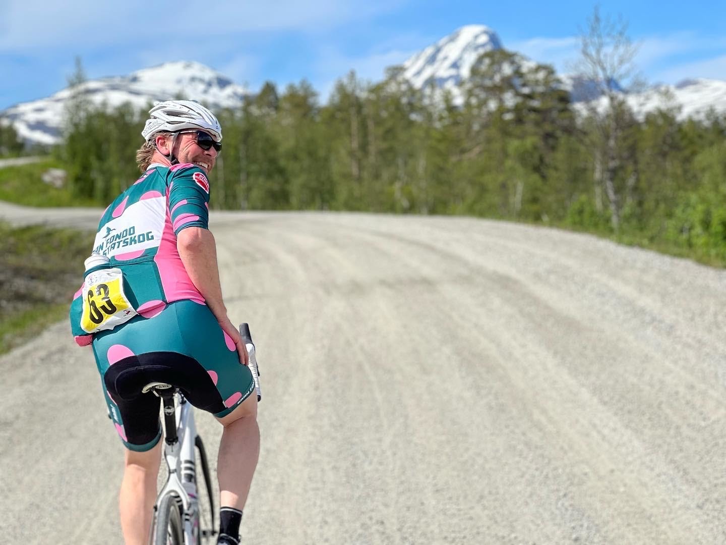 Strade Statskog Blåtind - sykkelritt i Troms