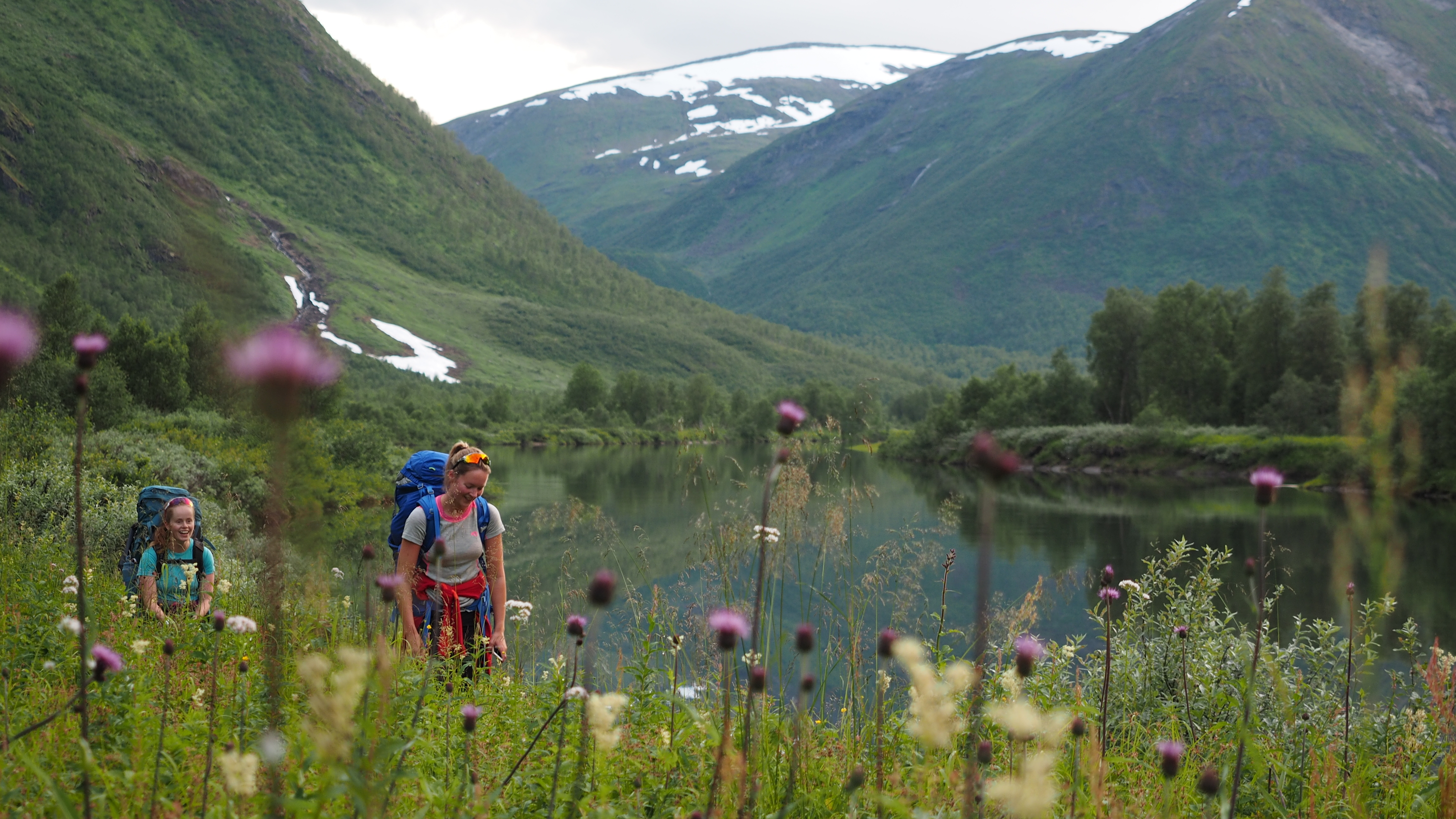 På tur i Stormdalen Saltfjellet- Svartisen nasjonalpark