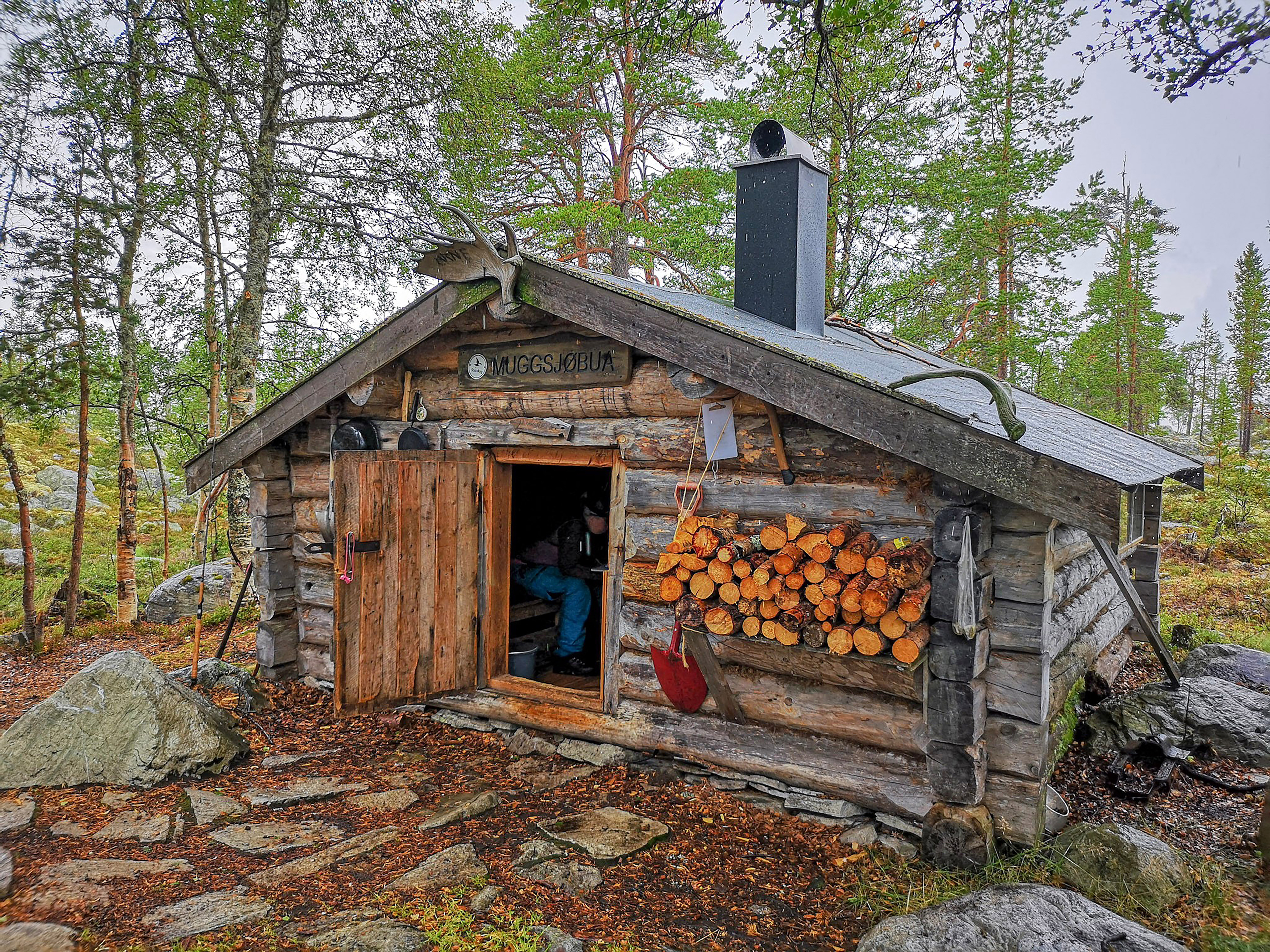 Muggsjøbua  - åpen bu i Femundsmarka