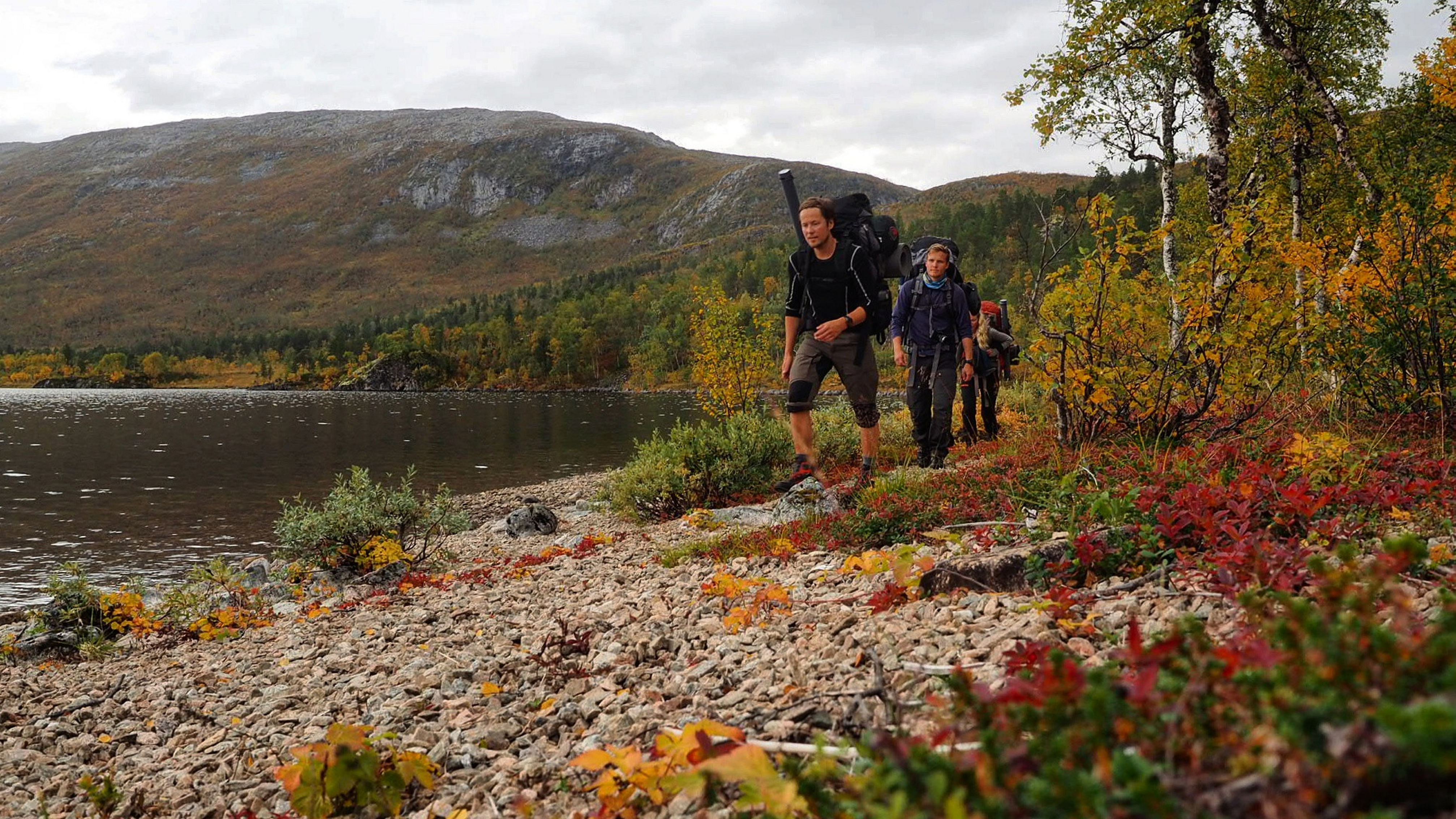 På tur i Ånderdalen Nasjonalpark på Senja
