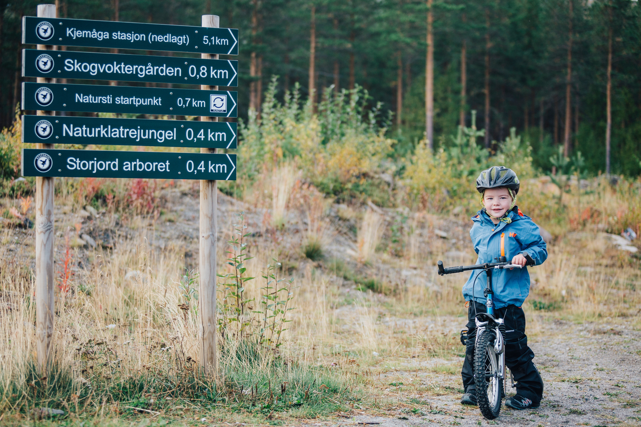 Godt skiltet på Storjord