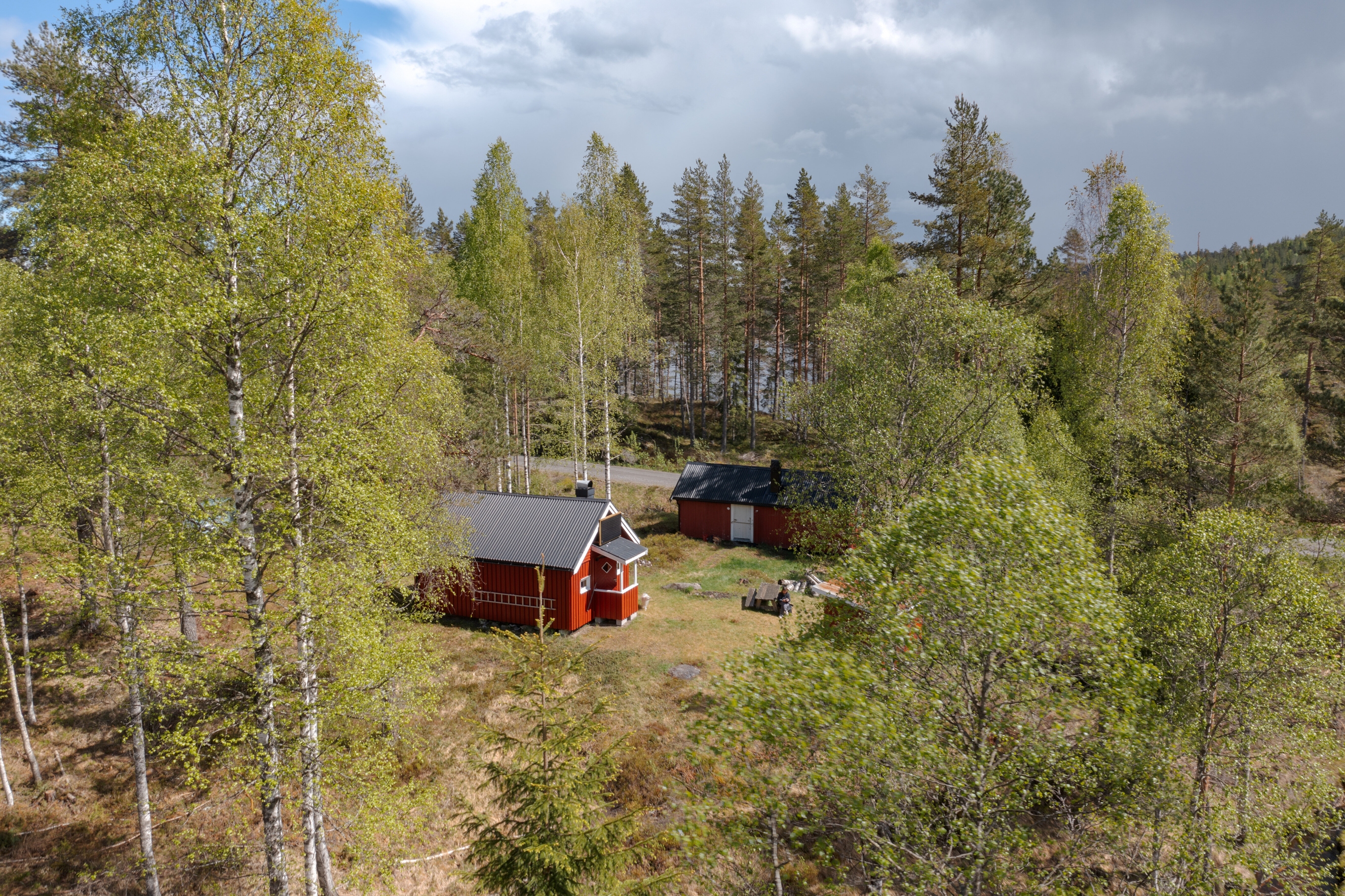 Diverse bilder av Måvannshytta - nyoppusset utleiehytte i Telemark.